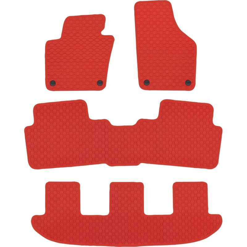 Volkswagen Sharan II 7 vietų 2010- Guminiai kilimėliai PRIME-LINER MAX-MAT