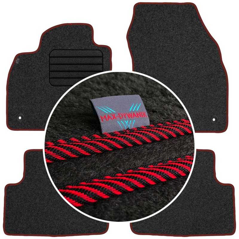 Volkswagen T Cross 2019- MAX-DYWANIK veliūriniai kilimėliai