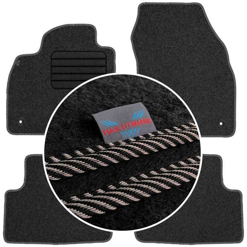 Volkswagen T Cross 2019- MAX-DYWANIK veliūriniai kilimėliai