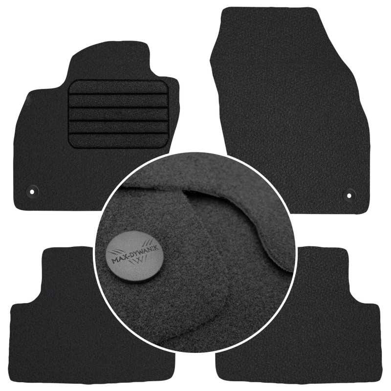 Volkswagen T Cross 2019- MAX-DYWANIK veliūriniai kilimėliai