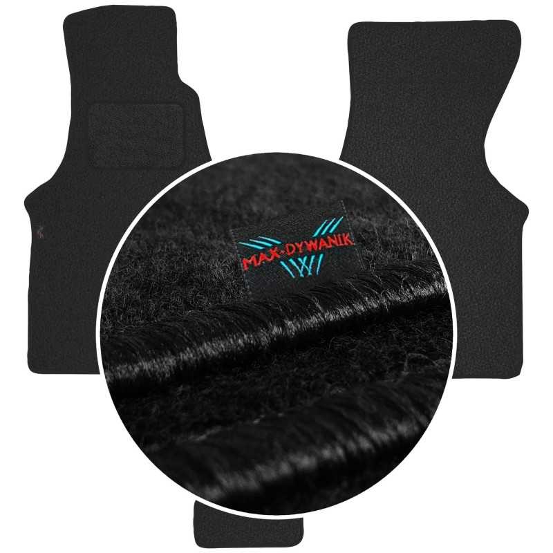 Volkswagen T4 3 vietų 1992-2003 Veliūriniai kilimėliai MAX-DYWANIK