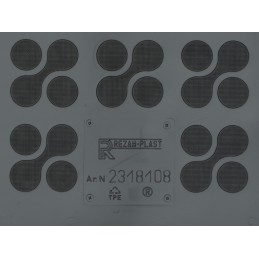 Volkswagen Taigo visureigis 2021- (viršutinis aukštas) bagažinės kilimėlis REZAW 2318108