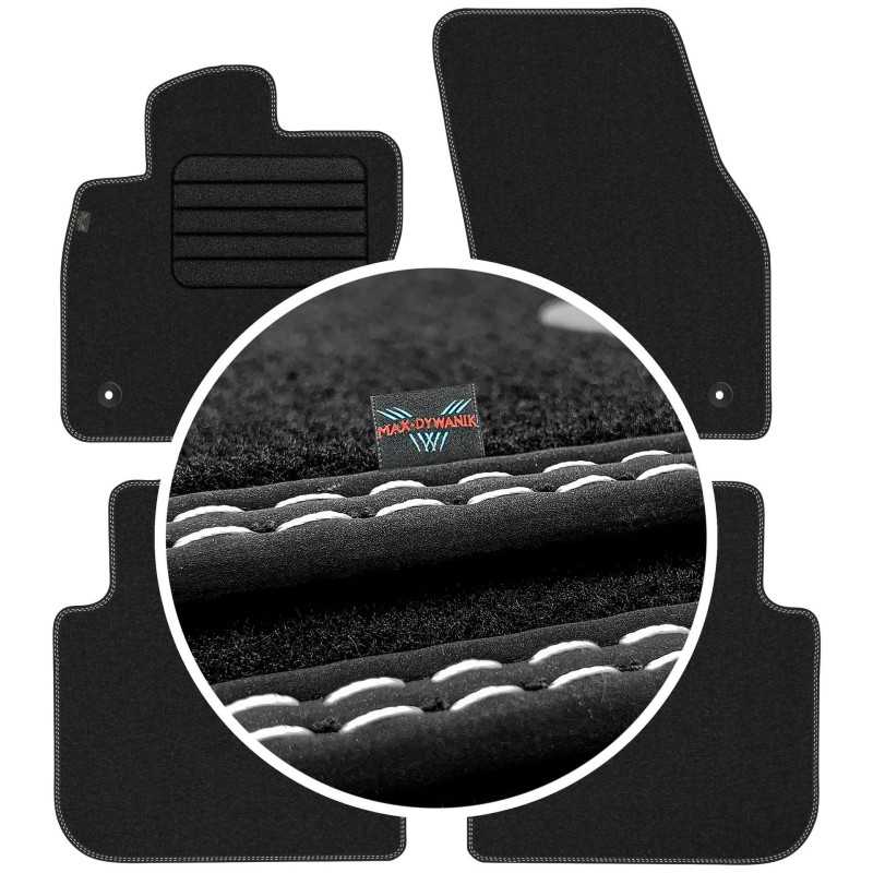 Volkswagen Tiguan Allspace 2018- Veliūriniai kilimėliai MAX-DYWANIK