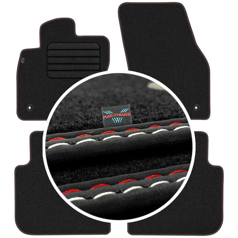 Volkswagen Tiguan Allspace 2018- Veliūriniai kilimėliai MAX-DYWANIK