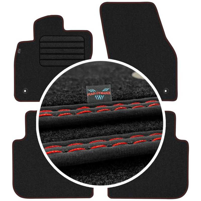 Volkswagen Tiguan Allspace 2018- Veliūriniai kilimėliai MAX-DYWANIK