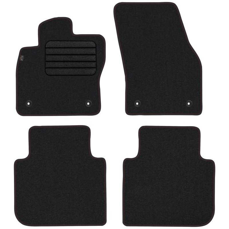 Volkswagen Tiguan Allspace 2018- Veliūriniai kilimėliai MAX-DYWANIK