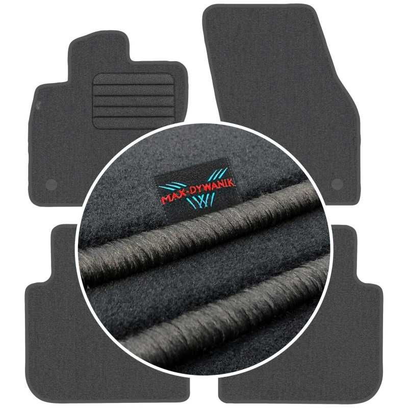 Volkswagen Tiguan Allspace 2018- Veliūriniai kilimėliai MAX-DYWANIK