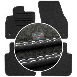 Volkswagen Tiguan Allspace 2018- Veliūriniai kilimėliai MAX-DYWANIK