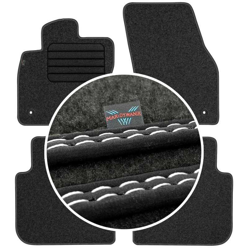 Volkswagen Tiguan Allspace 2018- Veliūriniai kilimėliai MAX-DYWANIK