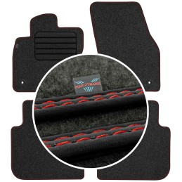 Volkswagen Tiguan Allspace 2018- Veliūriniai kilimėliai MAX-DYWANIK