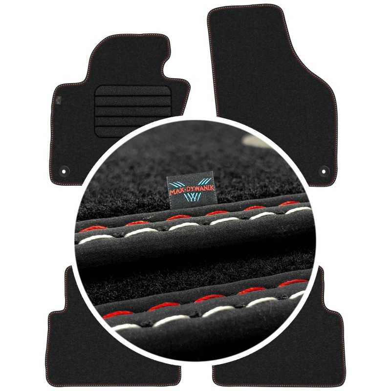 Volkswagen Tiguan I 2007-2015 Veliūriniai kilimėliai MAX-DYWANIK