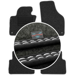 Volkswagen Tiguan I 2007-2015 Veliūriniai kilimėliai MAX-DYWANIK