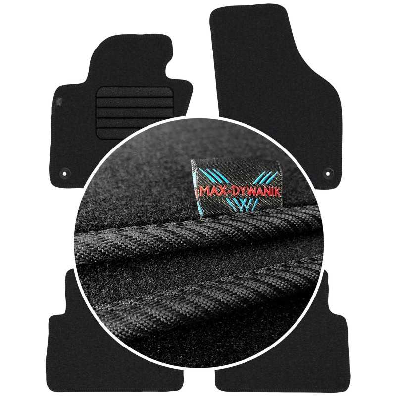 Volkswagen Tiguan I 2007-2015 Veliūriniai kilimėliai MAX-DYWANIK