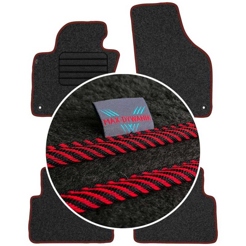 Volkswagen Tiguan I 2007-2015 Veliūriniai kilimėliai MAX-DYWANIK