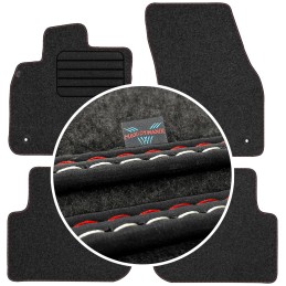 Volkswagen Tiguan II 2016- Veliūriniai kilimėliai MAX-DYWANIK