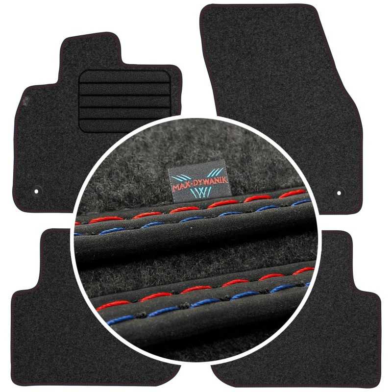 Volkswagen Tiguan II 2016- Veliūriniai kilimėliai MAX-DYWANIK