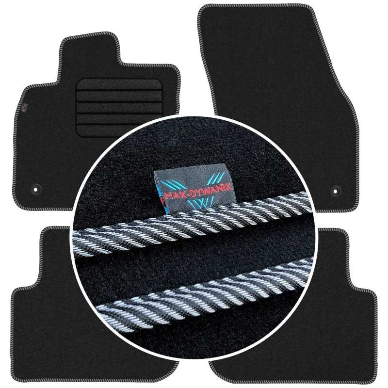 Volkswagen Tiguan II 2016- Veliūriniai kilimėliai MAX-DYWANIK