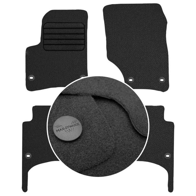 Volkswagen Touareg I 2002-2010 Veliūriniai kilimėliai MAX-MAT