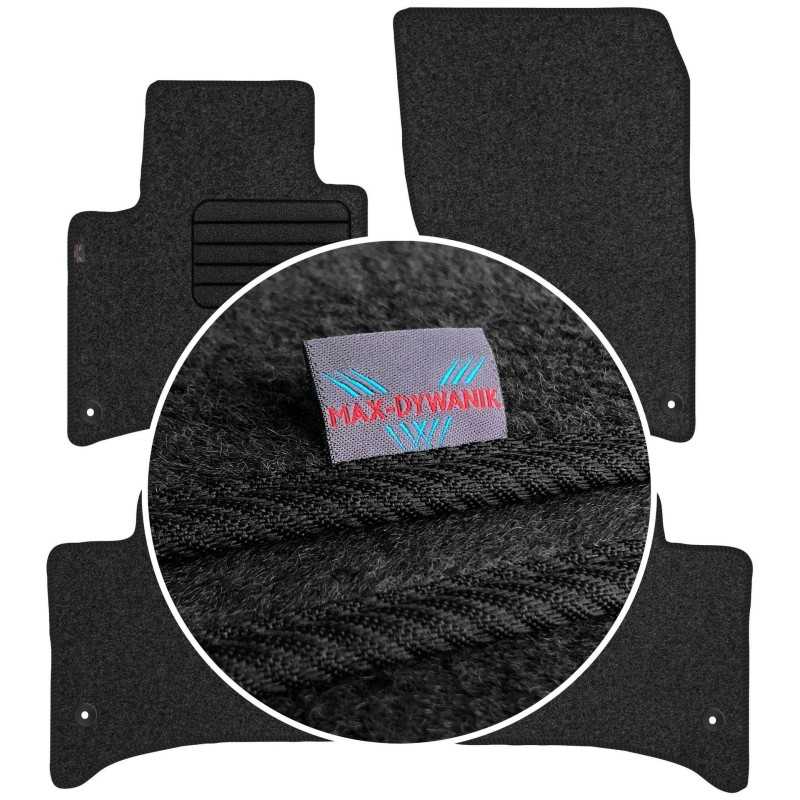 Volkswagen Touareg II 2010-2017 Veliūriniai kilimėliai MAX-MAT