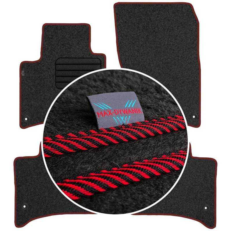 Volkswagen Touareg II 2010-2017 Veliūriniai kilimėliai MAX-MAT