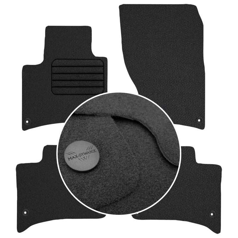 Volkswagen Touareg II 2010-2017 Veliūriniai kilimėliai MAX-MAT