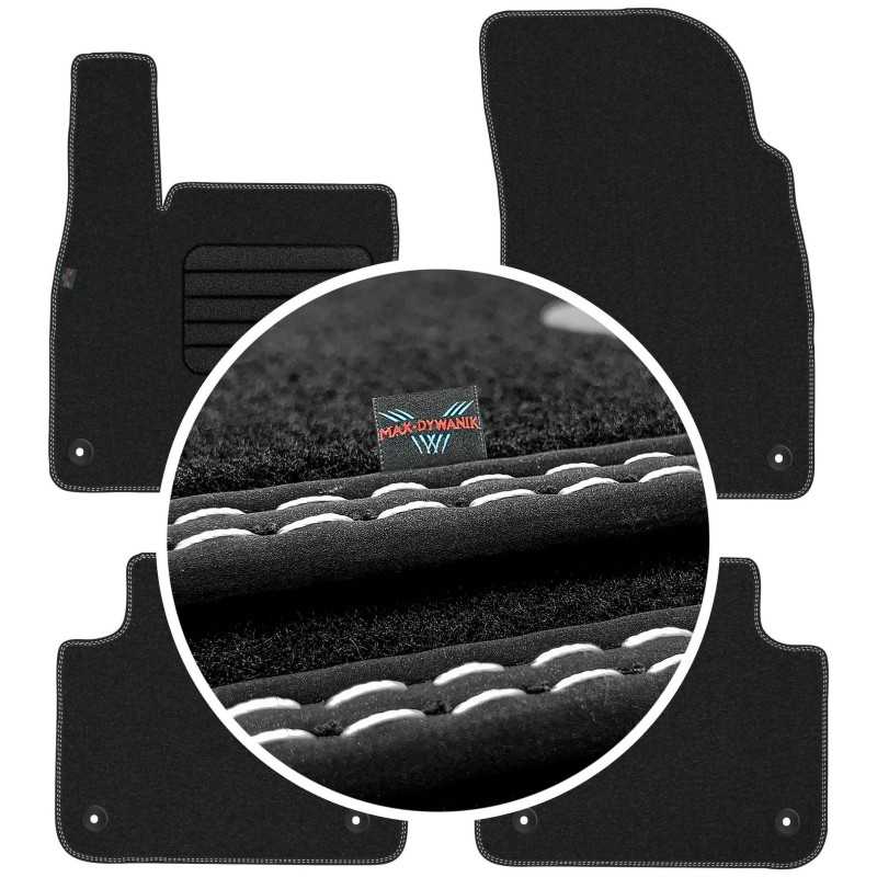 Volkswagen Touareg III 2018- Veliūriniai kilimėliai MAX-DYWANIK