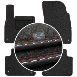 Volkswagen Touareg III 2018- Veliūriniai kilimėliai MAX-DYWANIK