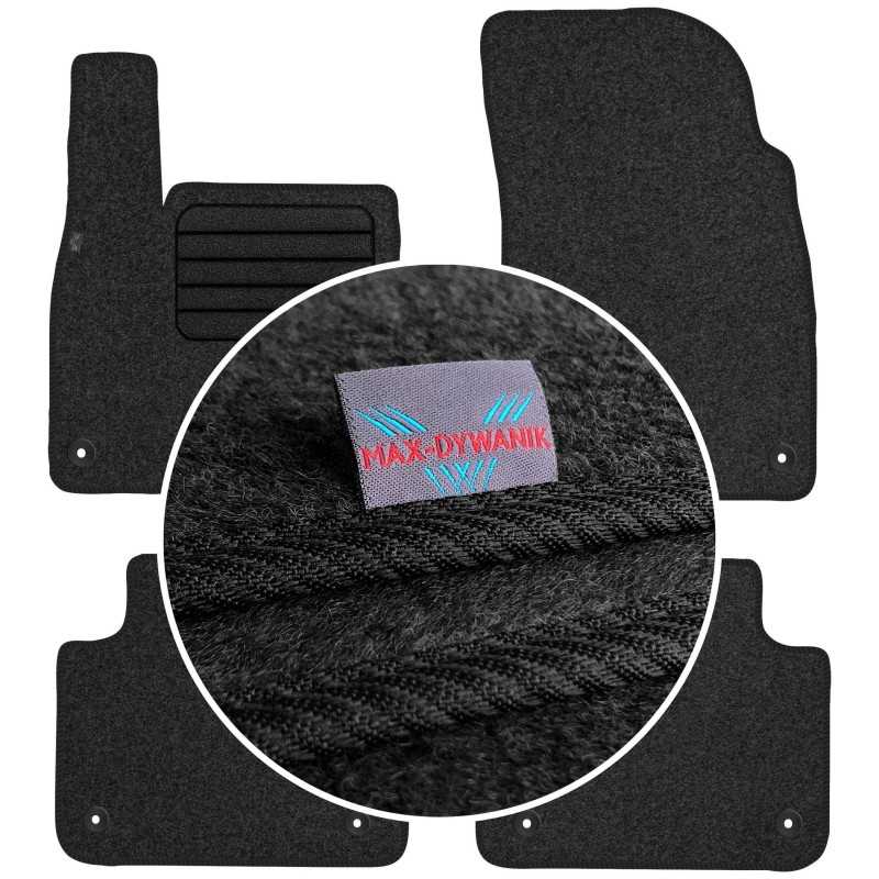 Volkswagen Touareg III 2018- Veliūriniai kilimėliai MAX-DYWANIK