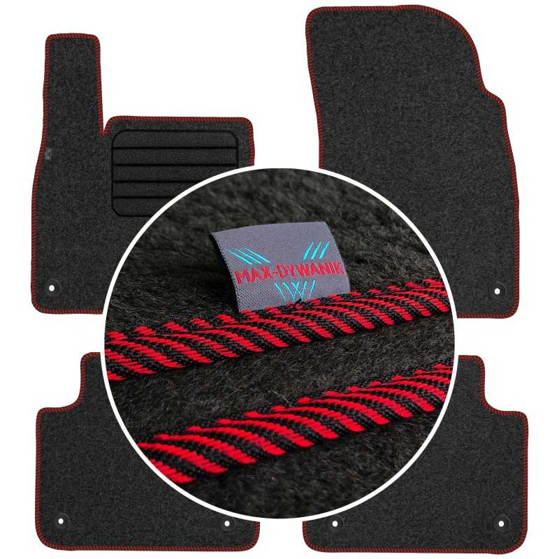Volkswagen Touareg III 2018- Veliūriniai kilimėliai MAX-DYWANIK