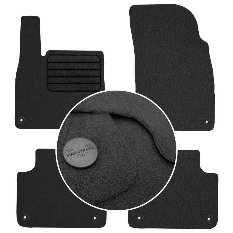 Volkswagen Touareg III 2018- Veliūriniai kilimėliai MAX-DYWANIK