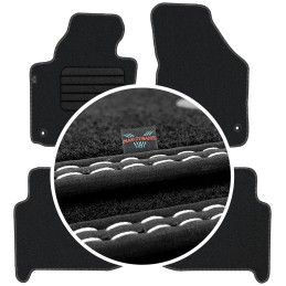 Volkswagen Touran I 5os 2003-2010 Veliūriniai kilimėliai MAX-DYWANIK