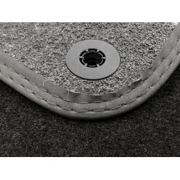 Volkswagen Touran I 5os 2003-2010 Veliūriniai kilimėliai MAX-DYWANIK