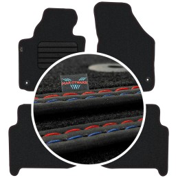 Volkswagen Touran I 5os 2003-2010 Veliūriniai kilimėliai MAX-DYWANIK