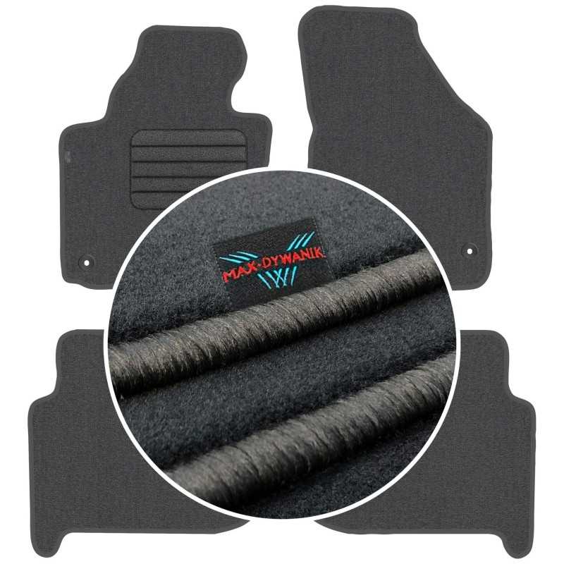 Volkswagen Touran I 5os 2003-2010 Veliūriniai kilimėliai MAX-DYWANIK