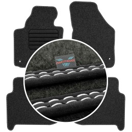 Volkswagen Touran I 5os 2003-2010 Veliūriniai kilimėliai MAX-DYWANIK