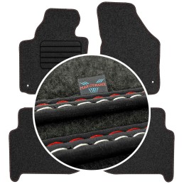 Volkswagen Touran I 5os 2003-2010 Veliūriniai kilimėliai MAX-DYWANIK