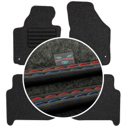 Volkswagen Touran I 5os 2003-2010 Veliūriniai kilimėliai MAX-DYWANIK