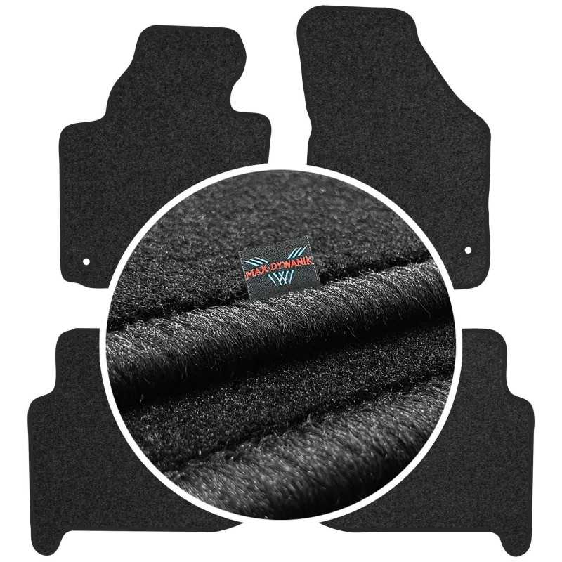 Volkswagen Touran I 5os 2003-2010 Veliūriniai kilimėliai MAX-DYWANIK