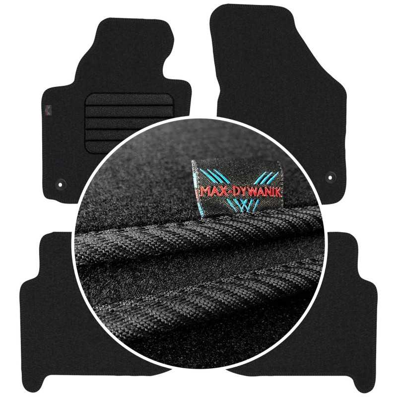 Volkswagen Touran I 5os 2003-2010 Veliūriniai kilimėliai MAX-DYWANIK