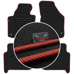 Volkswagen Touran I 5os 2003-2010 Veliūriniai kilimėliai MAX-DYWANIK