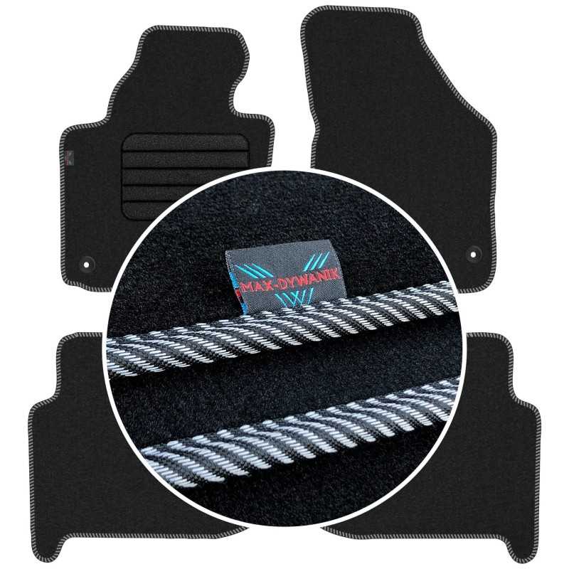 Volkswagen Touran I 5os 2003-2010 Veliūriniai kilimėliai MAX-DYWANIK
