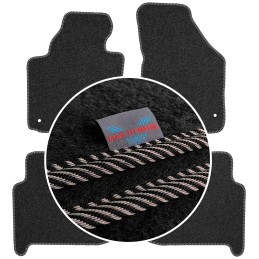 Volkswagen Touran I 5os 2003-2010 Veliūriniai kilimėliai MAX-DYWANIK