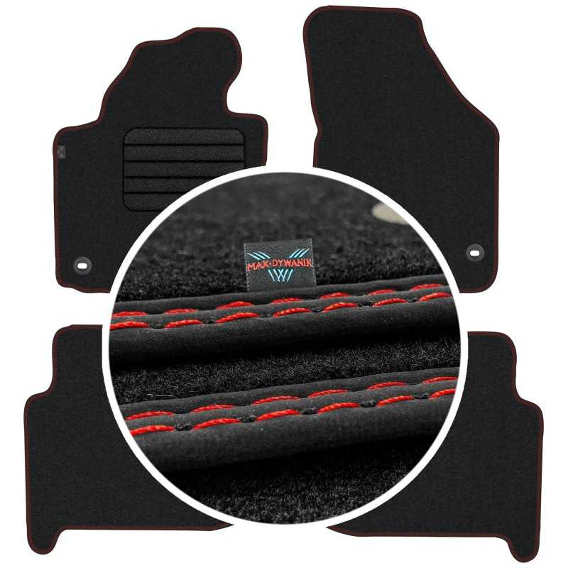 Volkswagen Touran I 5os 2003-2010 Veliūriniai kilimėliai MAX-DYWANIK