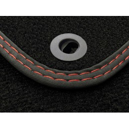 Volkswagen Touran I 5os 2003-2010 Veliūriniai kilimėliai MAX-DYWANIK