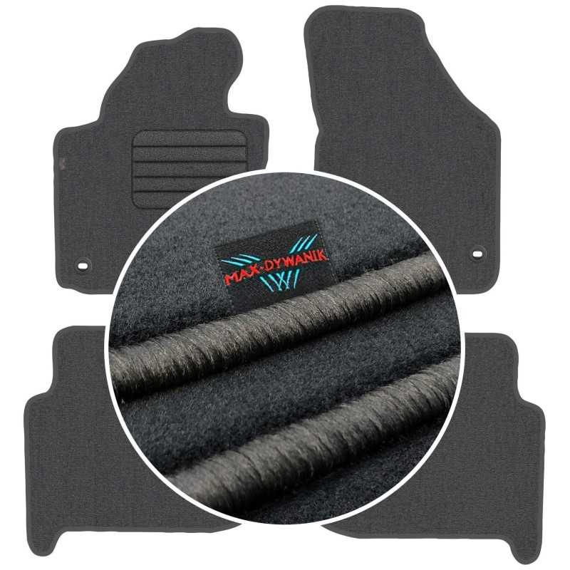 Volkswagen Touran I 5os 2003-2010 Veliūriniai kilimėliai MAX-DYWANIK