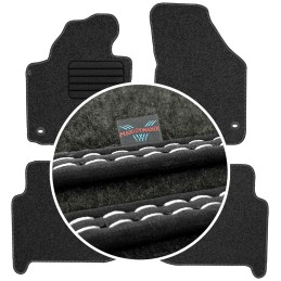 Volkswagen Touran I 5os 2003-2010 Veliūriniai kilimėliai MAX-DYWANIK