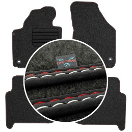 Volkswagen Touran I 5os 2003-2010 Veliūriniai kilimėliai MAX-DYWANIK