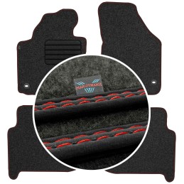 Volkswagen Touran I 5os 2003-2010 Veliūriniai kilimėliai MAX-DYWANIK