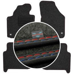 Volkswagen Touran I 5os 2003-2010 Veliūriniai kilimėliai MAX-DYWANIK