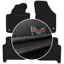 Volkswagen Touran I 5os 2003-2010 Veliūriniai kilimėliai MAX-DYWANIK